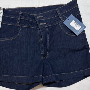Women's Navy Jean Shorts